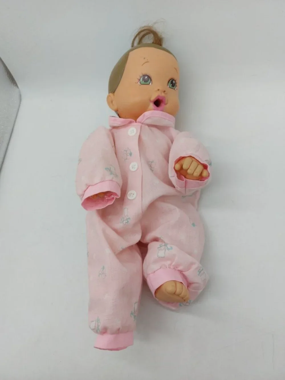 ERTL Coochy Coo Baby Rubber Doll No Sound READ